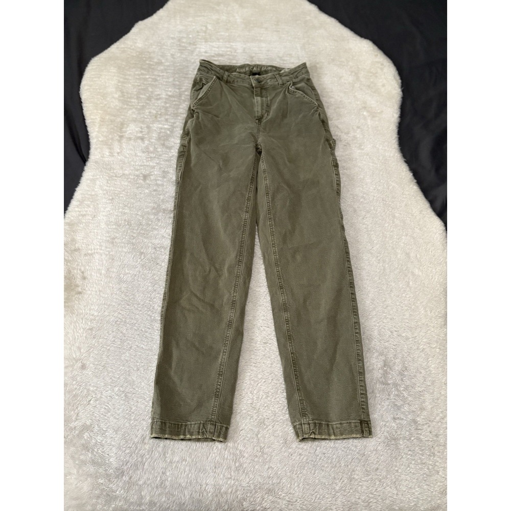 American Eagle Outfitters High Rise Jeans - Olive